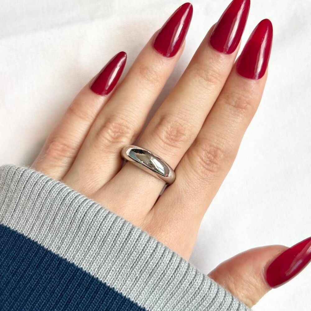 Vintage Inspired Luxury Silver Tone Ring